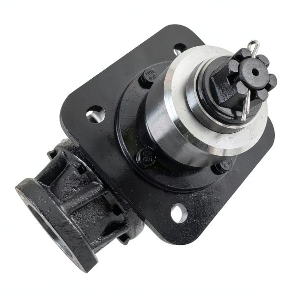 251390 RC-51H Hydraulic Brush Cutter Gearbox Replacement for Omni Gear RC-51H 90-Degree Gearbox 1.93 Ratio 14 Tooth 1-1/4" Splined Input Shaft with Blade Hub-2